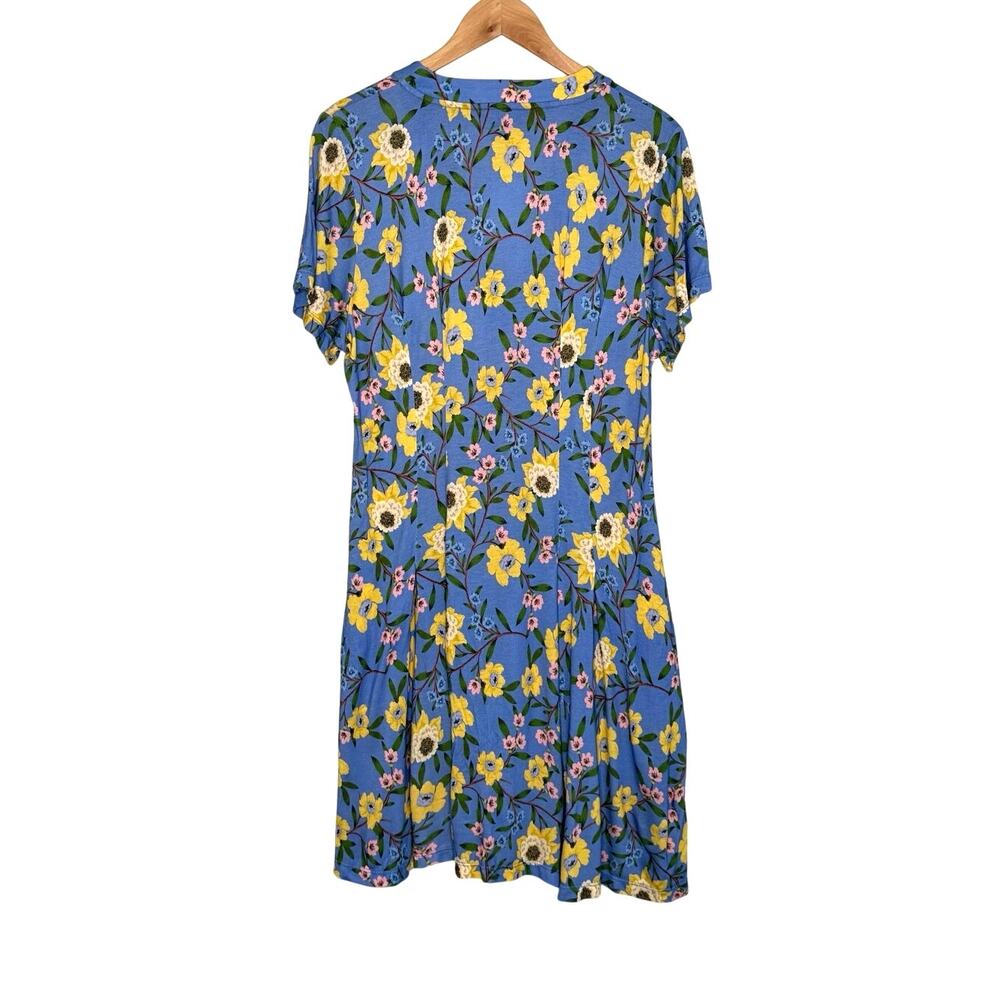 NWT French Connection Eloise Meadow Jersey VNeck Dress size 10 - Picture 13 of 15